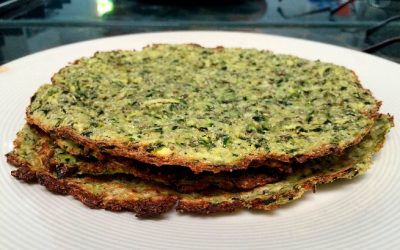 PIZZA CON BASE DE CALABACÍN
