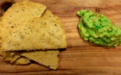 FALSO PAN CON GUACAMOLE